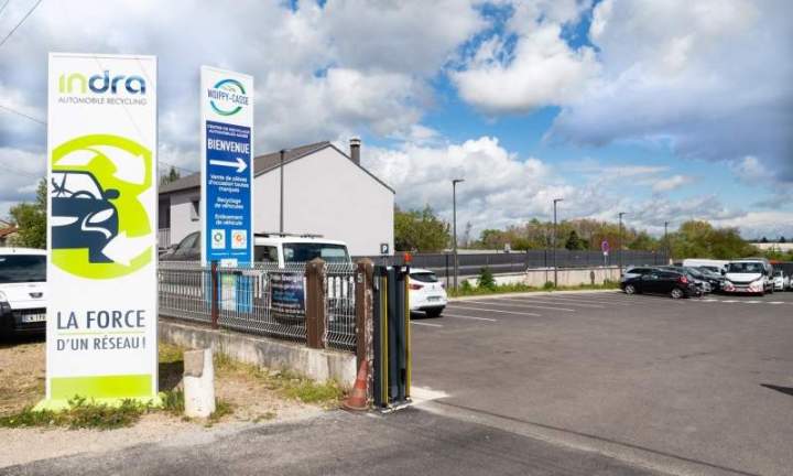 Casse automobile non loin de Nancy